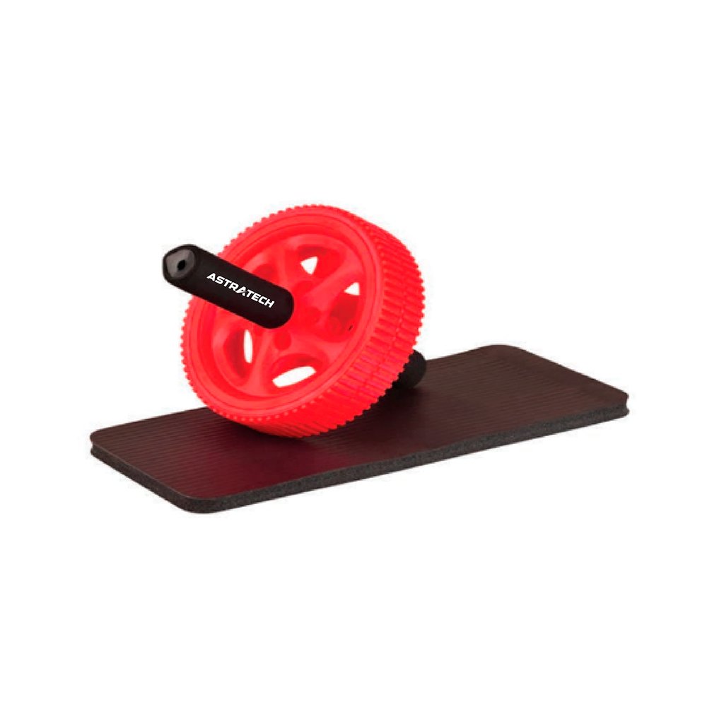 AST-PAR01 Roda de Treino Abdominal com Tapete para Joelho